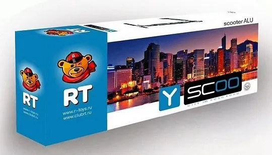 Y-scoo RT City 145 Hong Kong Purple+kiwi Y-scoo RT City 145 Hong Kong Purple+kiwi