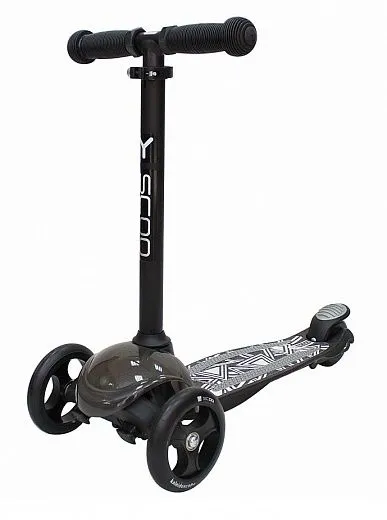 Y-scoo Trio Diamond 120 Kaleidoscope Black/white