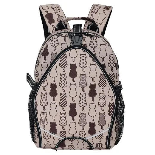 Asgard Junior Inline Skating Backpack Коты беж-коричневые