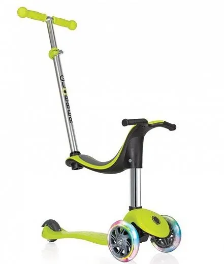 Globber Evo 4 in 1 Lights Green Globber Evo 4 in 1 Lights Green