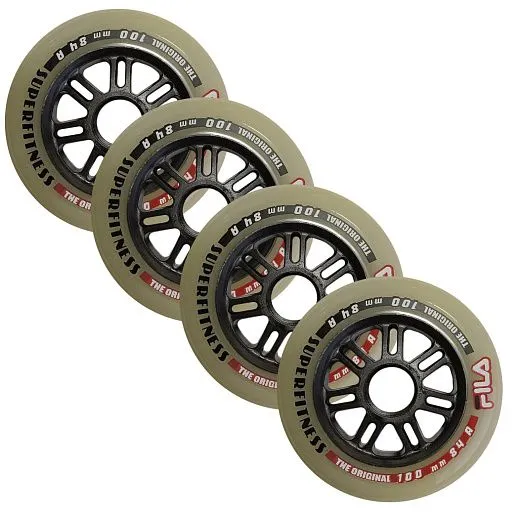 Fila 100mm/84A SuperFitness Smoke White Fila 100mm/84A SuperFitness Smoke White