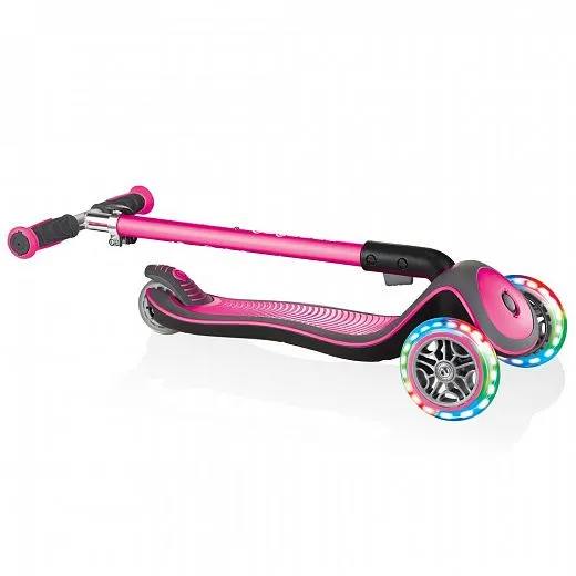 Globber Elite Deluxe Lights Pink Globber Elite Deluxe Lights Pink