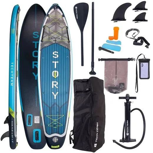 Tech Team Story - Blue 350x86x15