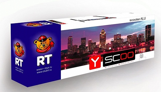 Y-scoo RT city 125 Montreal Red/Blue