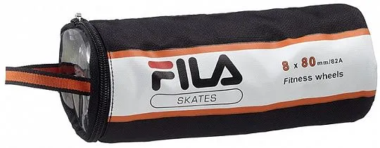 Fila wheels 80mm/82A - Black/Black, 8шт.