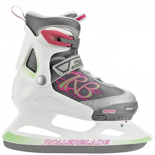 Rollerblade Comet Ice G - White/Light Green/Pink