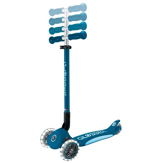 Globber Primo Foldable Plus Lights V2 - Lights Blue