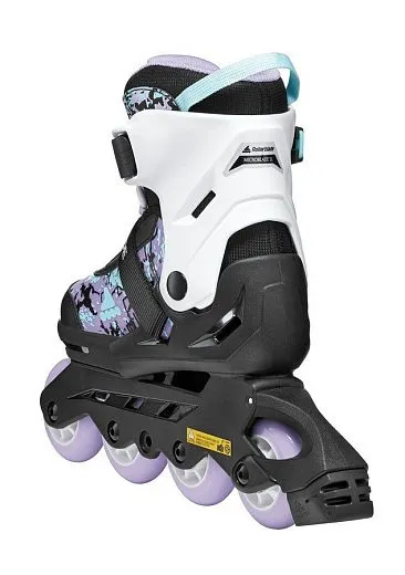 Rollerblade Microblade SL - 26 Black/Lavender/Light Blue Rollerblade Microblade SL - 26 Black/Lavender/Light Blue