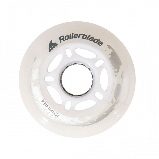 Rollerblade MOONBEAMS LED Wheels 72/82A (4PCS) - 2021 White