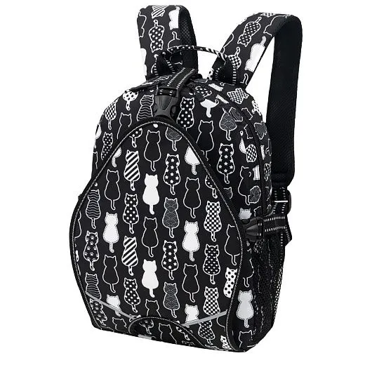 Asgard Junior Inline Skating Backpack Коты Черно-Белые