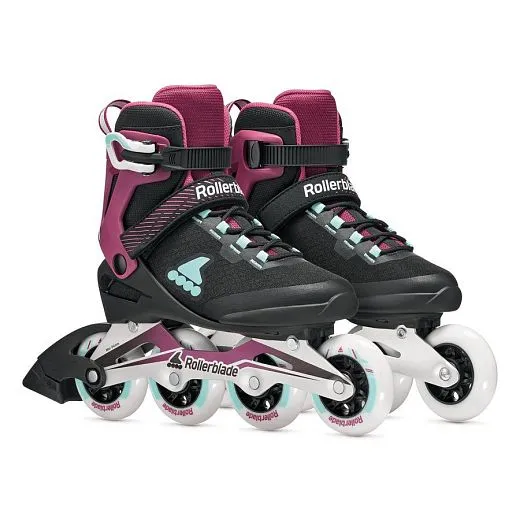 Rollerblade Macroblade 84 W - 2026 Black/Burgundy/Ocean Green Rollerblade Macroblade 84 W - 2026 Black/Burgundy/Ocean Green