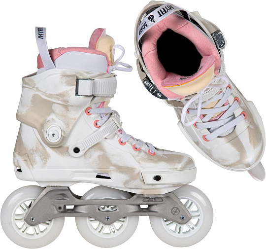 Powerslide Next Marble Pink 100 - 2024