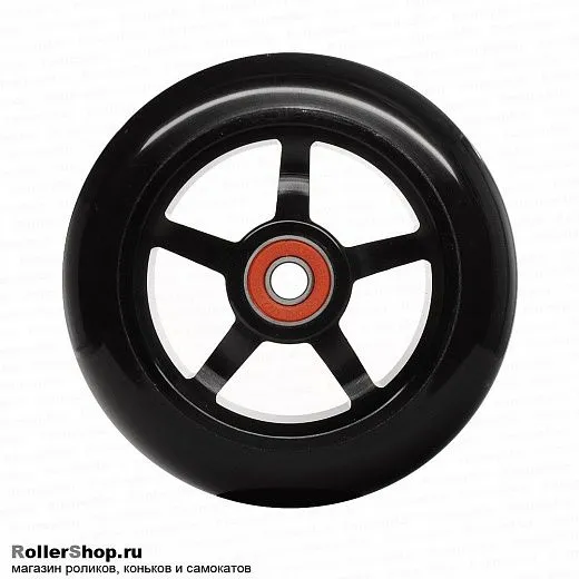 Tech Team Колесо 110 мм. для трюкового самоката с подшипниками. Черное Tech Team Колесо 110 мм. для трюкового самоката с подшипниками. Черное