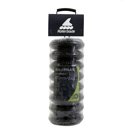 Rollerblade Wheels Pack XT 80/84A (8PCS) - 2022 Clear