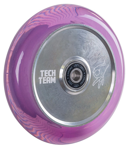 Tech Team TT 110 мм. Hollow TH Transparent Purple