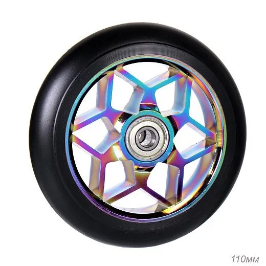 Comiron 110 мм. Alu JJ-022 Abec 9 Black/Neochrome