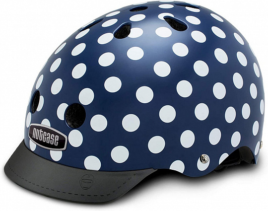 Nutcase Street - 2021 Navy Dots