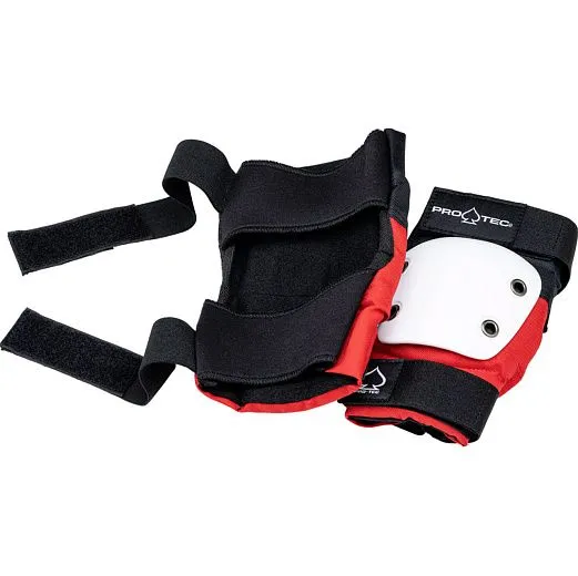 Pro-Tec Street Elbow Pad - Red White Black