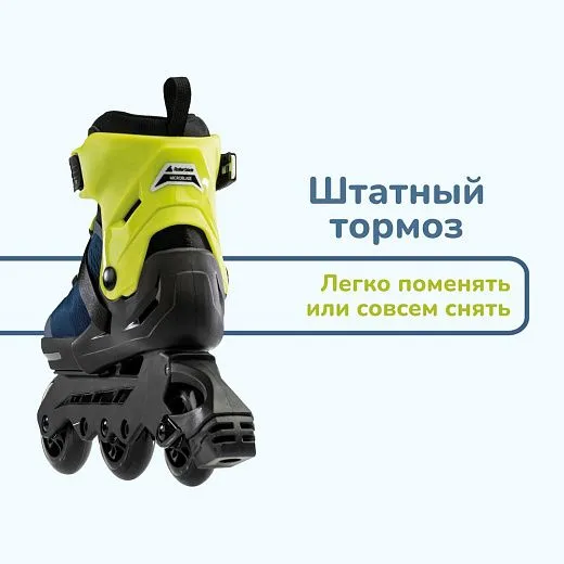 Rollerblade Microblade 3WD - 2022 Blue Royal/Lime