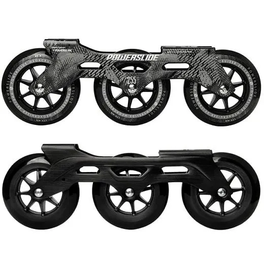 Powerslide MEGACRUISER Complete Set 3x110 Black Powerslide MEGACRUISER Complete Set 3x110 Black