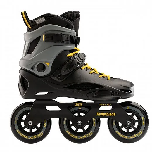 Rollerblade RB 110 - 2022 Black/Saffron Yellow