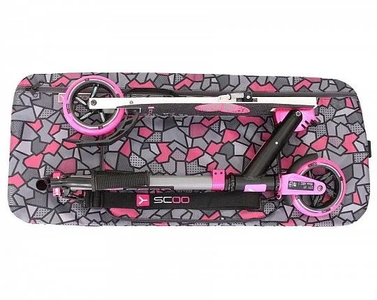 Y-scoo Чехол-портмоне для самоката 180 Розовые пазлы