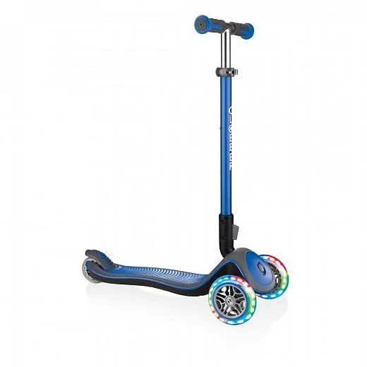 Globber Elite Deluxe Lights Blue Globber Elite Deluxe Lights Blue