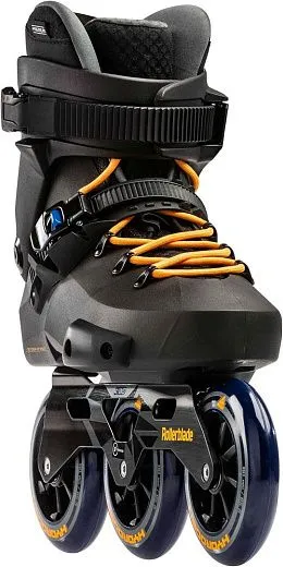 Rollerblade Twister Edge 110 3WD - 2020 Black/Mango