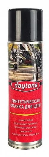 Daytona Синтетическая смазка для цепи аэрозоль 230 г. Daytona Синтетическая смазка для цепи аэрозоль 230 г.