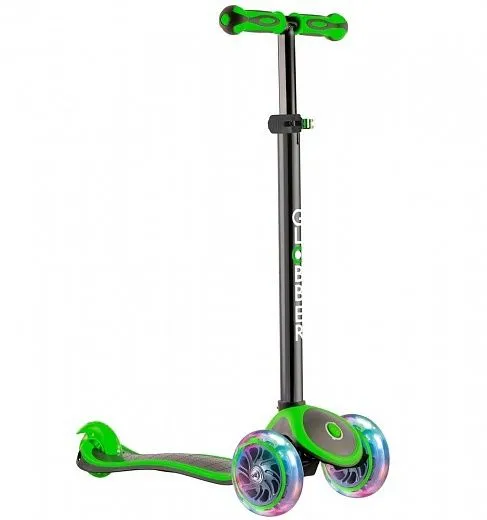 Globber My Free Up Titanium Lights Green