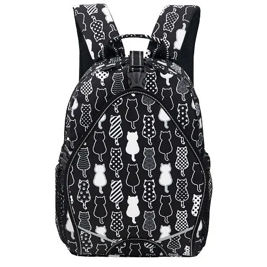 Asgard Junior Inline Skating Backpack Коты Черно-Белые