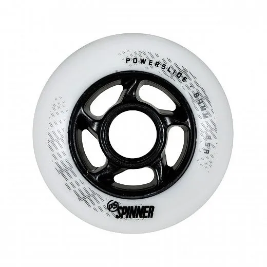 Powerslide Spinner 84mm/85A White (4 шт.) Powerslide Spinner 84mm/85A White (4 шт.)