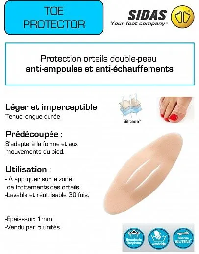 Sidas Toe Protector (набор пластырей)