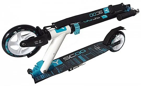 Y-scoo RT City 145 Hong Kong Aqua-White