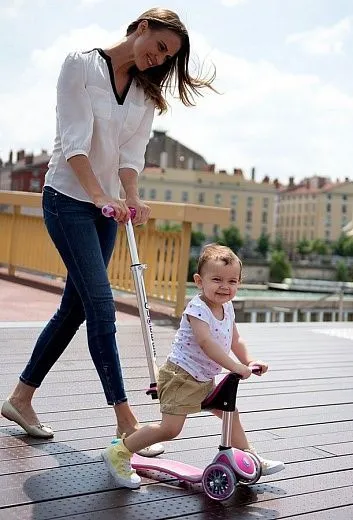 Globber My Free New Technology Seat 4 in 1 Pink  (Y-scoo)