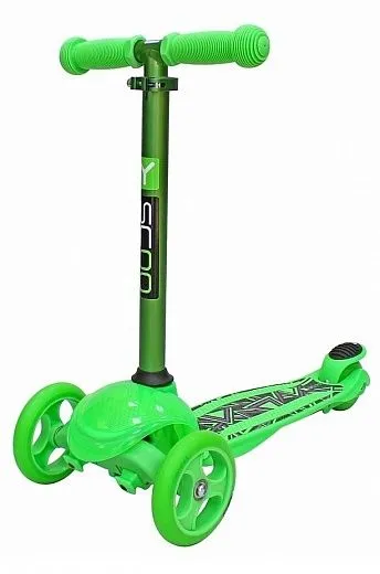 Y-scoo Trio Diamond 120 Kaleidoscope Green