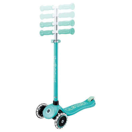 Globber Primo Plus Glow Lights - Mint (443-206)