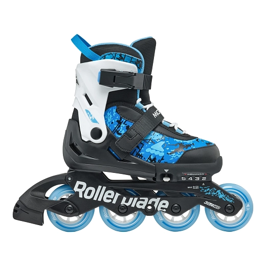 Rollerblade Microblade SL - 25/26 Black/Sky Blue