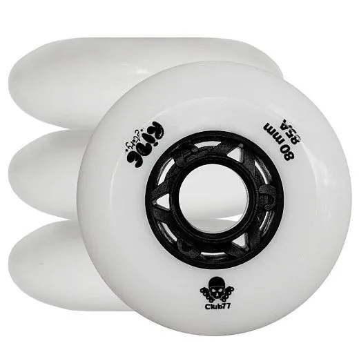 Ride Story Club77 80mm/85A (4pcs), Gloss White