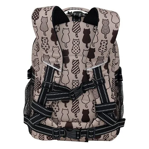 Asgard Junior Inline Skating Backpack Коты беж-коричневые