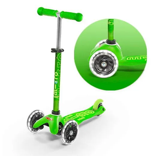 Micro Mini Deluxe Зеленый LED