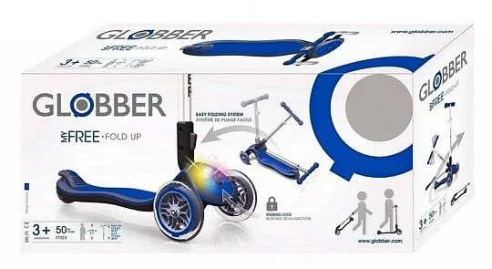 Globber Elite F My Free Fold up Purple