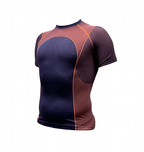 Brubeck DRY SS00360 navy blue/orange