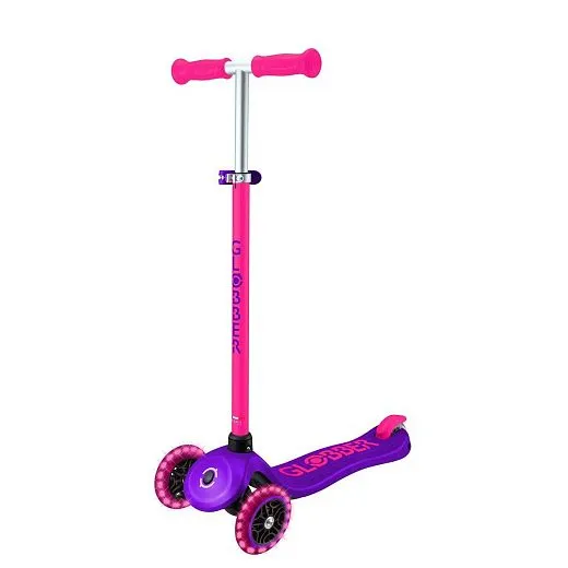 Globber Primo Plus Lights Neon - Pink (442-810-4)