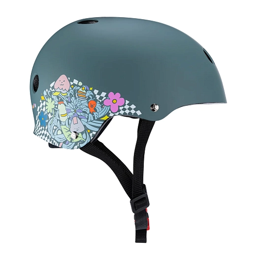 Triple 8 The Certified Sweatsaver Helmet - LIZZIE Blk/Rbr Triple 8 The Certified Sweatsaver Helmet - LIZZIE Blk/Rbr