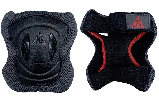 K2 Exo`10 Knee Black/Red