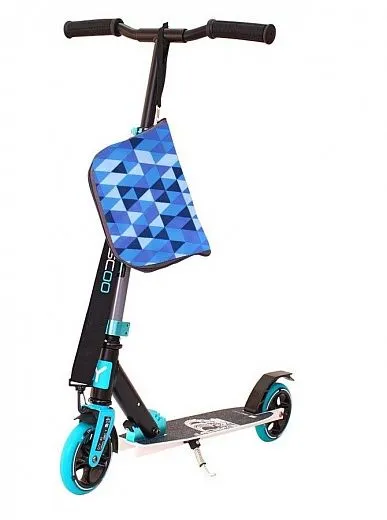 Y-scoo Чехол-портмоне для самоката 180 Голубые ромбы
