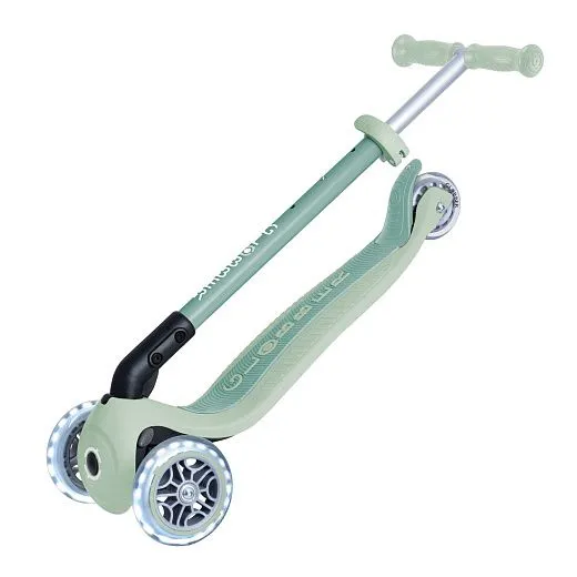 Globber Primo Foldable Lights Ecologic - Pistachio
