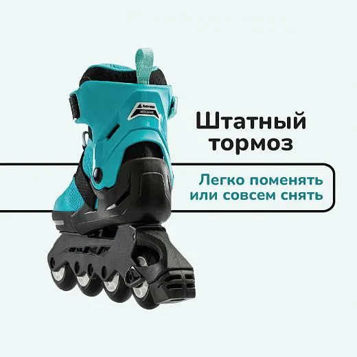 Rollerblade Microblade - 2022 Aqua/Black