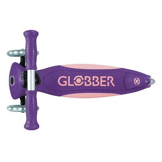 Globber Primo Foldable Plus Lights V2 - Purple